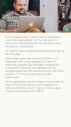 GF Forsikring screenshot