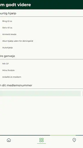 GF Forsikring screenshot