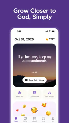 GlowVerse: Bible & Daily Verse screenshot