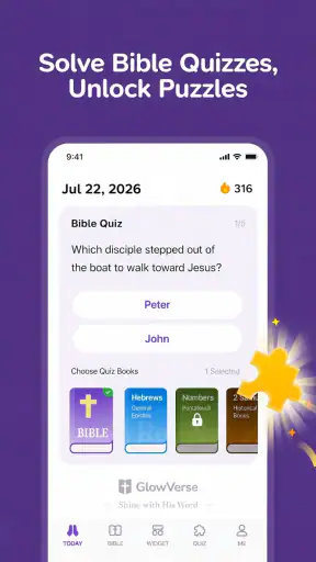 GlowVerse: Bible & Daily Verse screenshot
