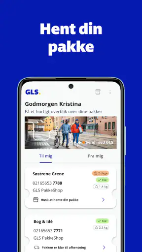 GLS - Hent og send pakker screenshot