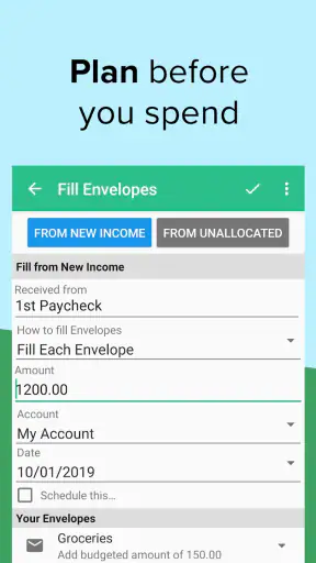 Goodbudget: Budget & Finance screenshot