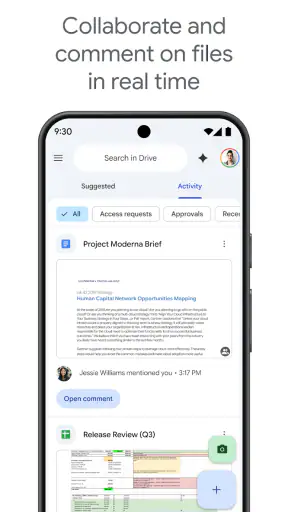 Google Drev screenshot