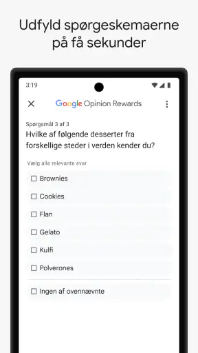 Google Panel screenshot