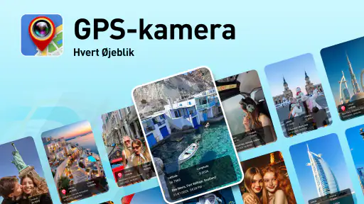 GPS-kort kamera – Tidsstempel screenshot