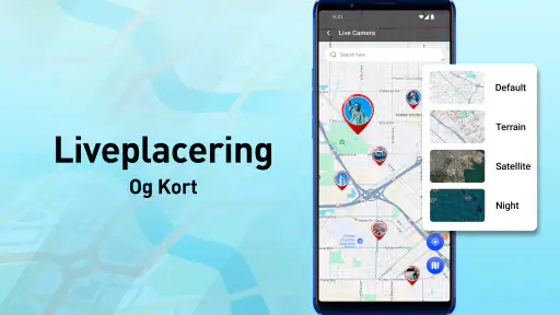 GPS-kort kamera – Tidsstempel screenshot