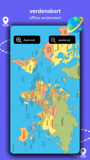 GPS navigering, Kort retninger screenshot