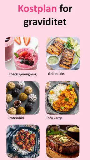Gravid følg udviklingen App screenshot