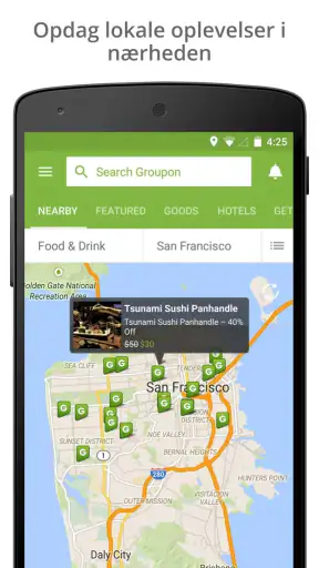 Groupon screenshot