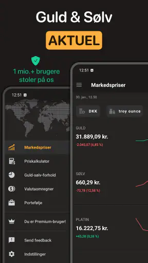 Guldpriser screenshot