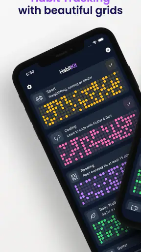 Habit Tracker - HabitKit screenshot