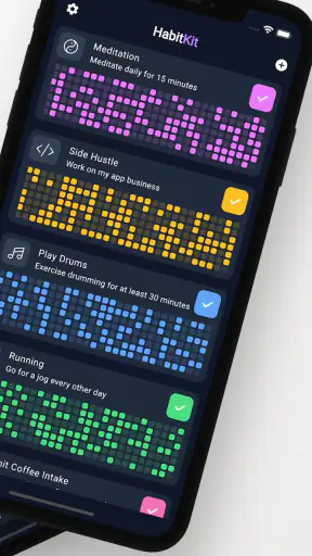 Habit Tracker - HabitKit screenshot