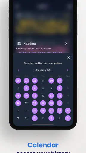 Habit Tracker - HabitKit screenshot