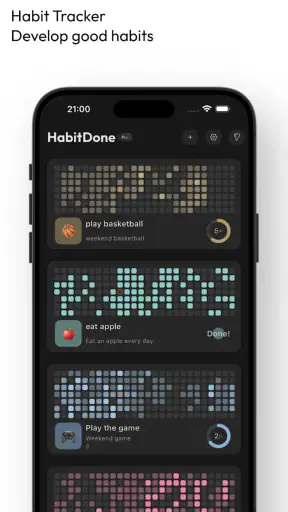 Habit Tracker Kit - HabitDone screenshot