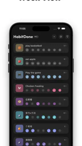 Habit Tracker Kit - HabitDone screenshot