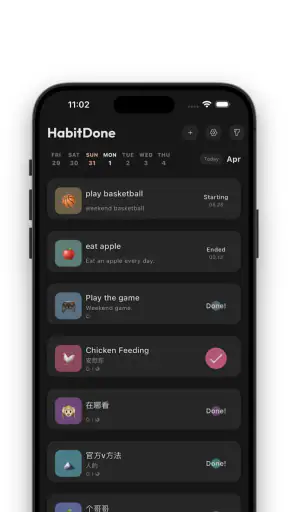 Habit Tracker Kit - HabitDone screenshot