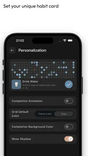 Habit Tracker Kit - HabitDone screenshot