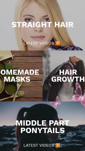 Hårpleje rutine screenshot