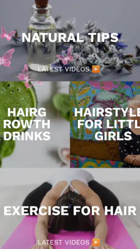 Hårpleje rutine screenshot