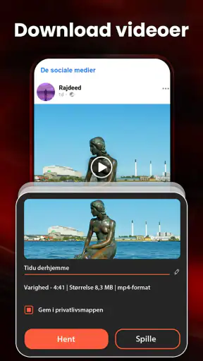 HD Video Player Alle formater screenshot
