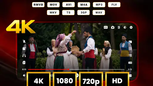 HD Video Player Alle formater screenshot