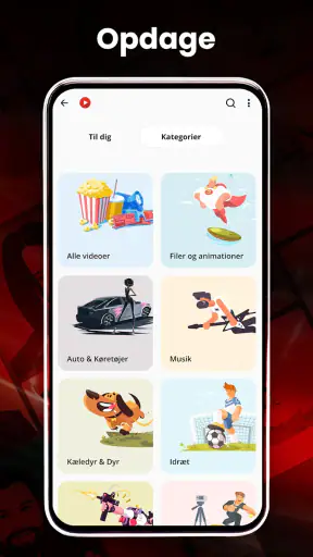 HD Video Player Alle formater screenshot