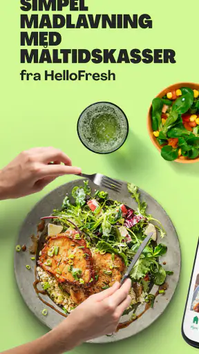 HelloFresh: Læg en let madplan screenshot