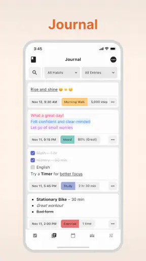HelloHabit - Habit Tracker screenshot