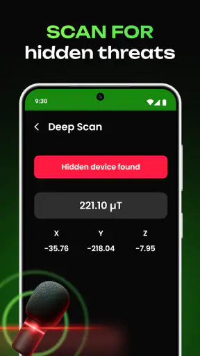 Hidden Device Finder, Detector screenshot