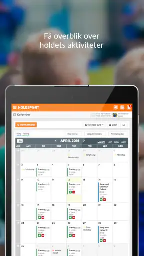 Holdsport - Hurtig tilmelding  screenshot