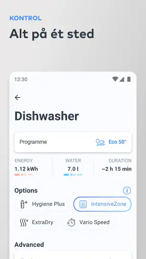 Home Connect screenshot