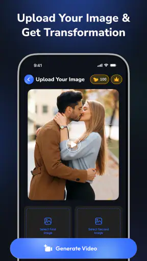 Hug Kiss AI Video Maker screenshot