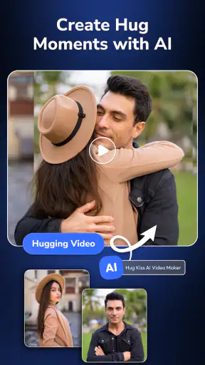 Hug Kiss AI Video Maker screenshot