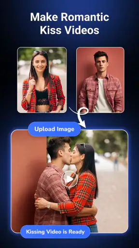 Hug Kiss AI Video Maker screenshot