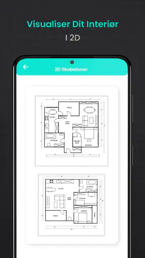 Husdesign Gulv Planlægger 2D screenshot