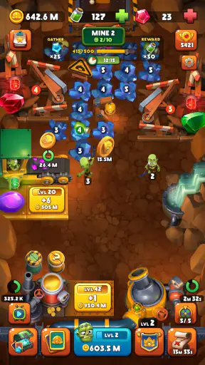 Idle Miner Tycoon: Zombie Hero screenshot
