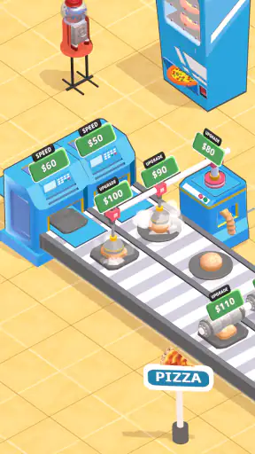 Idle Pizza Production Tycoon screenshot