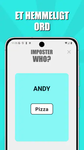 Imposter Who? - Ordspil screenshot