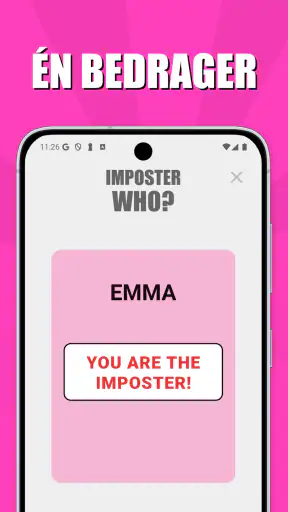 Imposter Who? - Ordspil screenshot