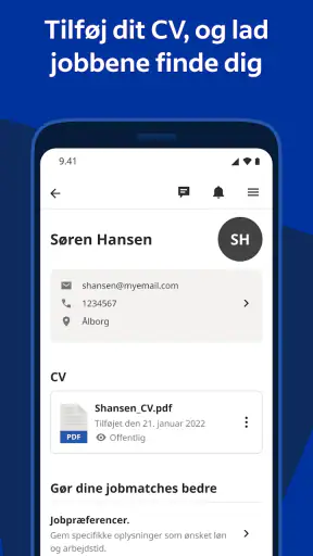 Indeed jobsøgning screenshot