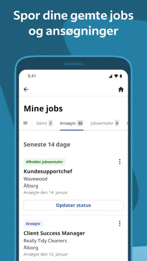 Indeed jobsøgning screenshot