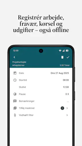 Intega Time screenshot
