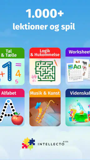 Intellecto Kids læringsspil screenshot