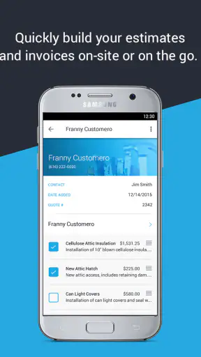 Invoice Maker & Estimating App screenshot