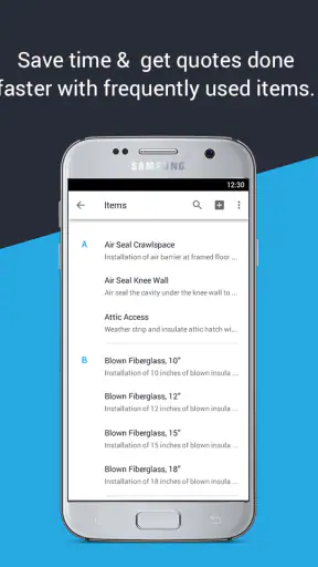 Invoice Maker & Estimating App screenshot