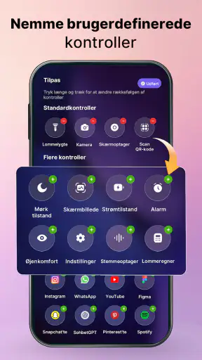 iOS Kontrolcenter - Panel screenshot