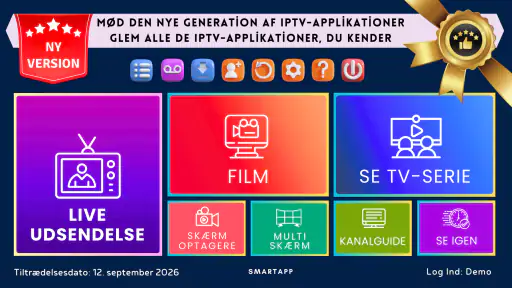 IPTV Smart Pro:Live Udsendelse screenshot