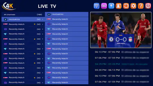 IPTV Smart Pro:Live Udsendelse screenshot