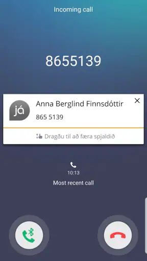 Já.is screenshot