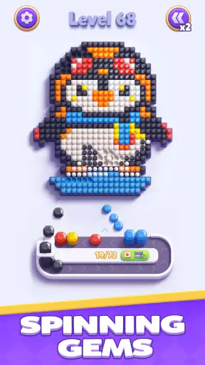 Jewel Loop - Coloring Sort screenshot